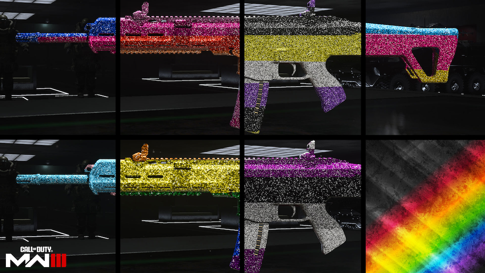 Call of Duty’s Pride Month Skins (Credit: Activision)
