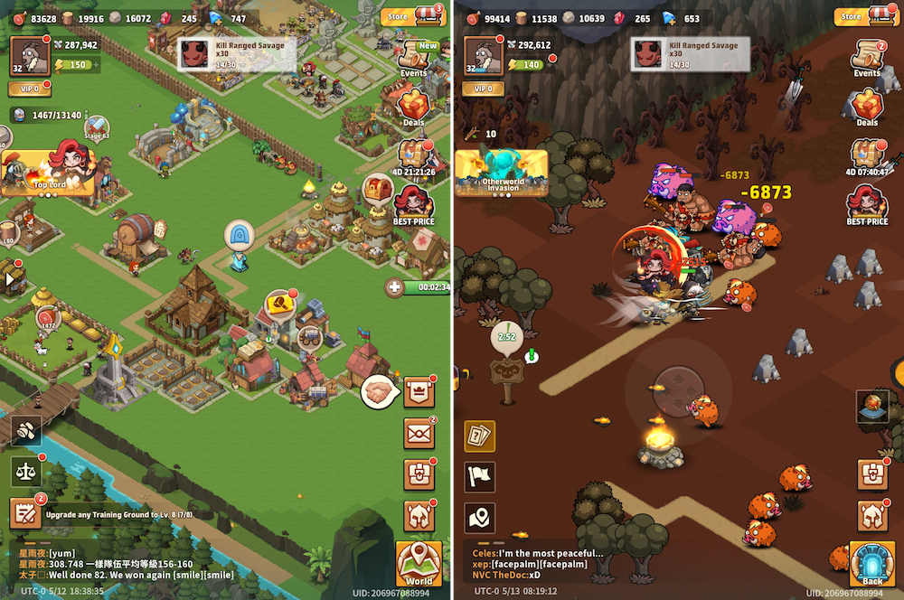 Top Heroes’ 4x strategy and action RPG layers
