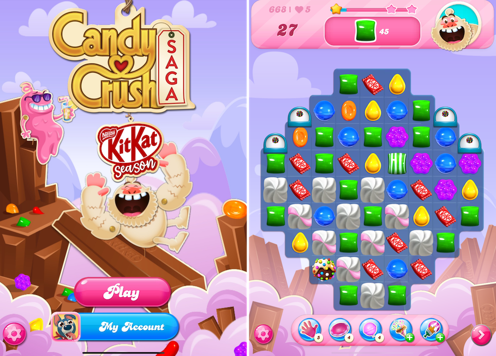 Candy Crush Saga’s KitKat Season